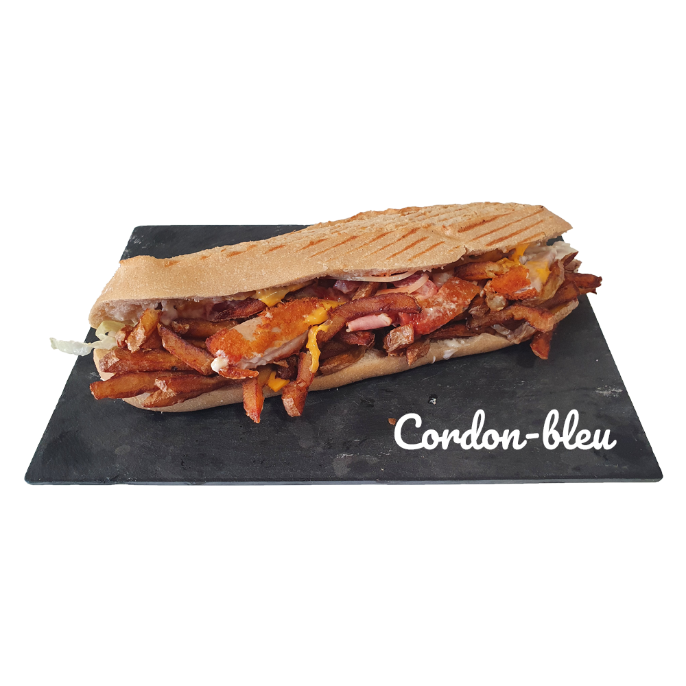 sandwich cordon bleu l'emporter restaurant-snack à Evenos entre Ollioules et le Beausset