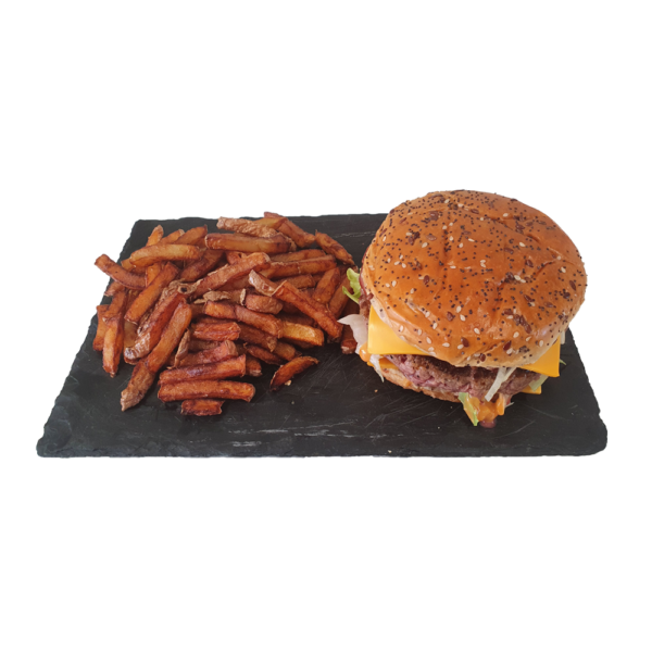 burger boeuf et bacon l'emporter restaurant-snack à Evenos entre Ollioules et le Beausset